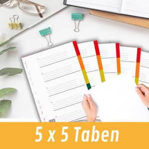 Produktbild für Register perfect-line A4, blanko