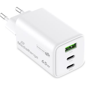 Produktbild für USB-Ladegerät MediaRange MRMA116-2, 65 Watt
