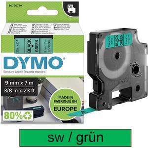 Schriftband 9mm S-W für DYMO D1 40913 