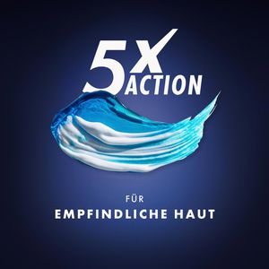 Produktbild für Rasiergel Gillette Fusion Sensitive, feuchtigkeitsspendend