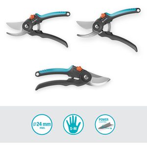 Produktbild für Gartenschere Gardena PremiumCut Flex, 12242-20, Bypass