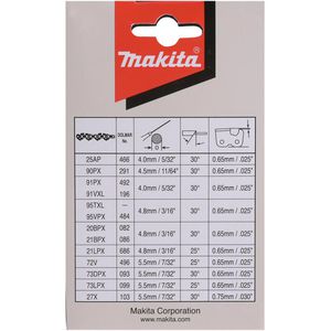Produktbild für Sägekette Makita 91PX, 191H13-1