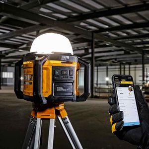 Produktbild für Baustrahler DeWalt DCL074-XJ, 360° LED, für 18 V Akkus