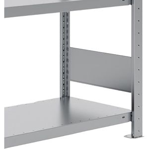 Produktbild für Anbauregal META-Regalbau 9900013283, 5 Metallböden