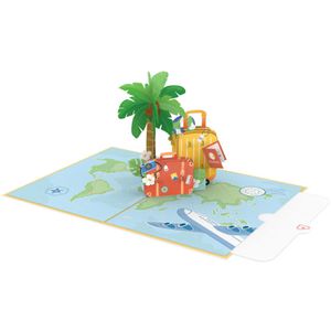 Produktbild für Grußkarten papercrush 3D Gute Reise