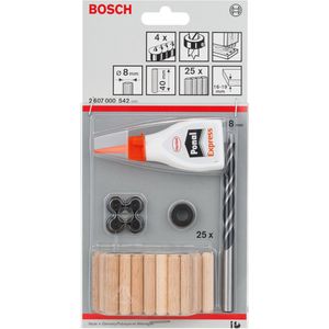 Produktbild für Holzdübel Bosch 2607000542, Set