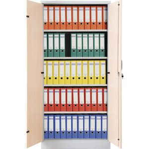 Produktbild für Aktenschrank G-Office FLC/WD.19, aus Metall / Holz