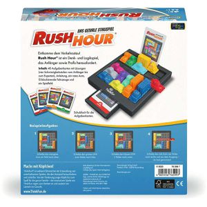 Produktbild für Brettspiel ThinkFun 76599, Rush Hour