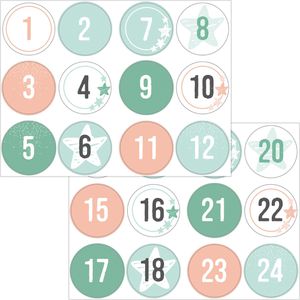 Produktbild für Adventskalender Folia 9396 Nature