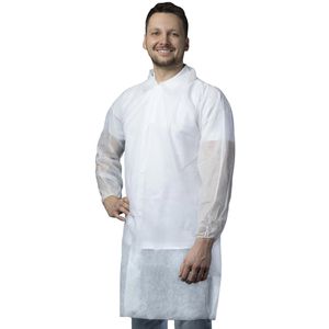 Schutzkittel NITRAS-MEDICAL PP-Besuchermäntel 4530