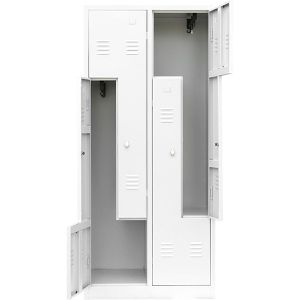 Produktbild für Spind Lüllmann 525114, Z-Spind, weiß