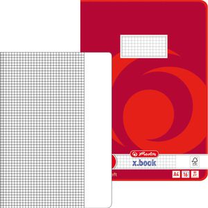 Produktbild für Schulheft Herlitz 3322609 x-book, ab 5. Klasse, A4