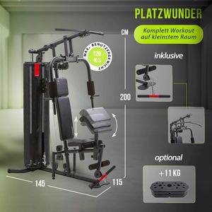 Produktbild für Kraftstation Christopeit SP 2000, mit Gewichtsblock