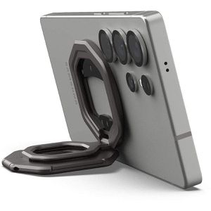 Produktbild für Handy-Fingerhalter UAG Monarch Mag2 Dual, MagSafe, gunmetal