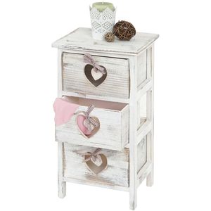 Produktbild für Kommode Mendler 36712, weiß