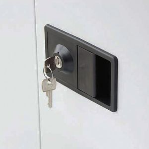 Produktbild für Aktenschrank Bisley E782B84S, aus Metall