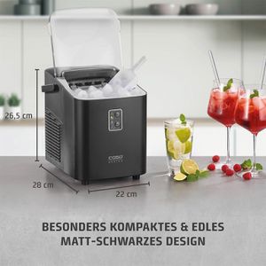 Produktbild für Eiswürfelmaschine Caso IceChef Compact, Edelstahl