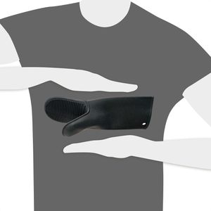 Produktbild für Ofenhandschuh Franz-Mensch Shark Black, 332158, schwarz