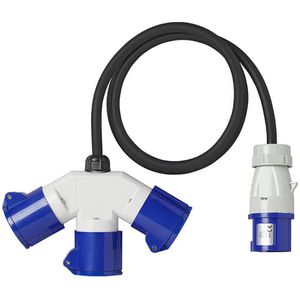 Produktbild für CEE-Stromverteiler ProPlus 373512DE, mobil, für außen