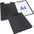 Klemmbrettmappe RAPESCO 1641 Germ-Savvy, A4 Kunststoff, antibakteriell, schwarz
