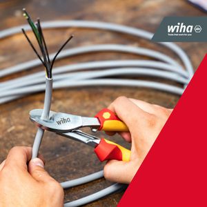 Produktbild für Kabelschere Wiha 43664, bis 50 mm², VDE-geprüft