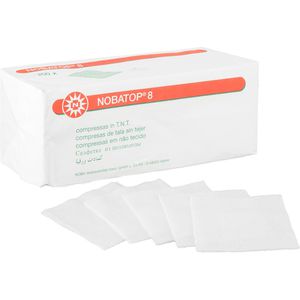 Produktbild für Vlieskompressen Nobamed Nobatop 8, 4-lagig, unsteril