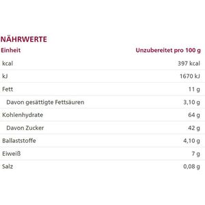 Produktbild für Fruchtriegel Alnatura Mandel-Cranberry, BIO