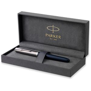 Produktbild für Füller Parker 51 Midnight Blue CT, Feder F