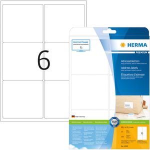 Adressetiketten Herma 4502 Premium, weiß