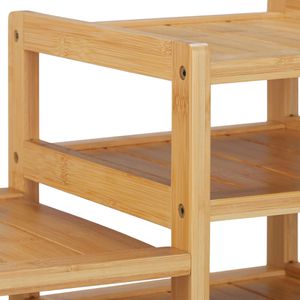 Produktbild für Monitorständer Relaxdays 10039875, Bambus