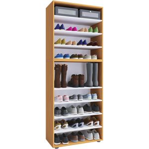 Produktbild für Schuhregal VCM Lona XXL, aus Holz