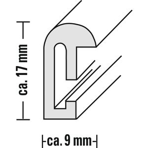 Produktbild für Bilderrahmen Hama Sevilla 61626, A4