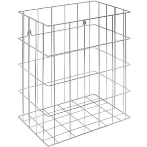 Produktbild für Abfallkorb Wagner-Ewar WP 201, verchromt