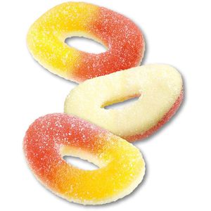 Produktbild für Fruchtgummis Trolli Pfirsichringe