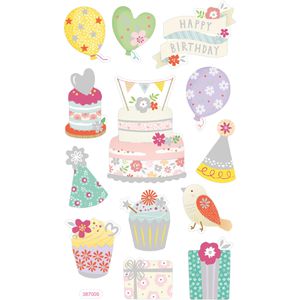 Produktbild für Sticker Folia 19303 Soft-Sticker Party
