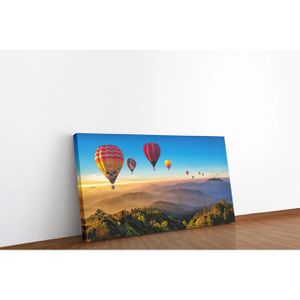 Produktbild für Wandbild Sinus-Art Heißluftballons, 120 x 60 cm
