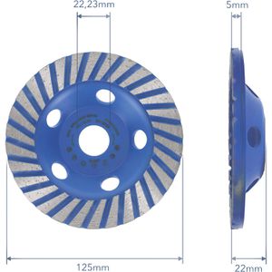 Produktbild für Diamantschleiftopf Prodiamant Fächer