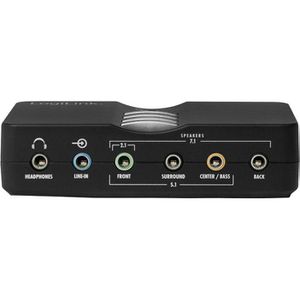 Produktbild für Soundkarte LogiLink UA0099, USB Sound Box 7.1