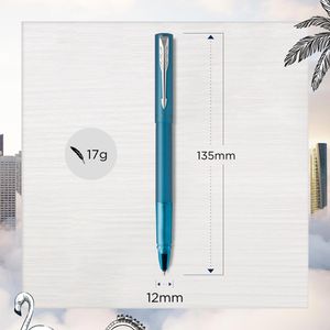 Produktbild für Tintenroller Parker Vector XL Metallic Teal