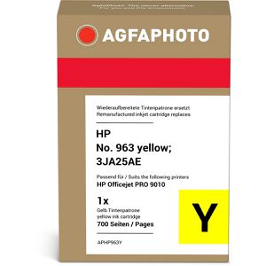 Produktbild für Tinte AgfaPhoto für HP 963, 3JA25AE, gelb
