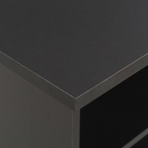 Produktbild für Bartisch vidaXL 280206, schwarz