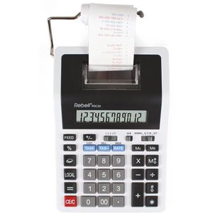 Produktbild für Tischrechner Rebell PDC20, Farbbanddruck
