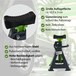 Produktbild für Unterstellbock Trutzholm 72720, Tragkraft 2t