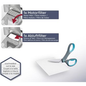 Produktbild für Staubsaugerbeutel McFilter MSM 28, 10 Stück