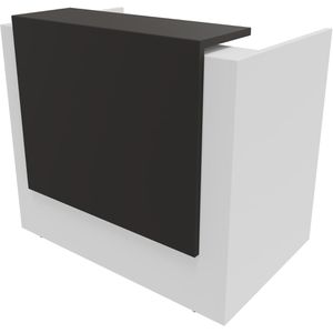 Produktbild für Empfangstheke Quadrifoglio Z2C71, anthrazit / weiß