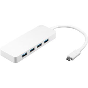 Produktbild für USB-Hub Goobay 66274, weiß