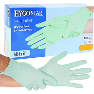 Einmalhandschuhe Franz-Mensch Safe Light, grün, 100 Stück