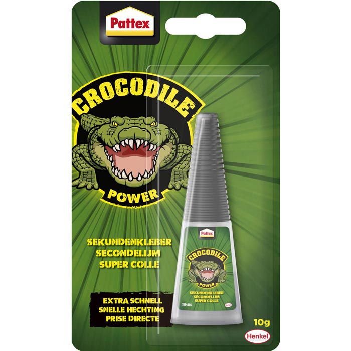 Pattex Sekundenkleber PCSK2 Crocodile Power flüssig wasserfest 10g