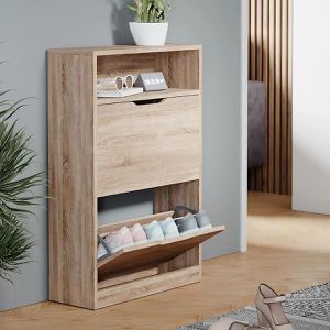 Produktbild für Schuhschrank Vicco Luca, sonoma eiche