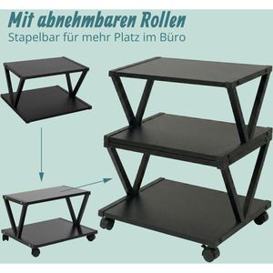 Produktbild für Bürowagen Relaxdays 10053008